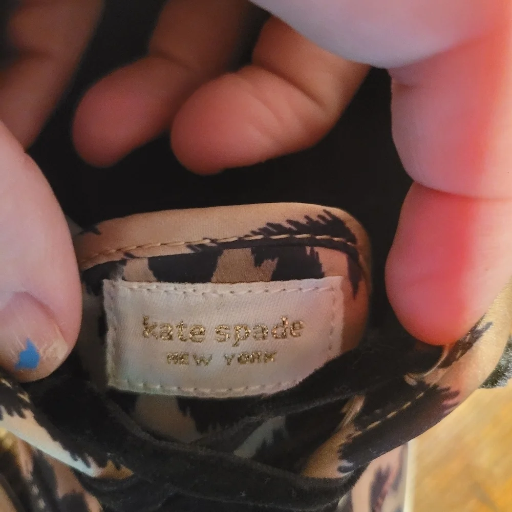 Keds for Kate Spade New York Leopard print Size 7.5 - Picture 3 of 7